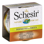 SCHESIR CAT LATTINA TONNO ZUCCA BRODO PESCE GR 70 CF 12