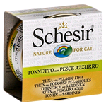 SCHESIR CAT LATTINA TONNO PESCE AZZURRO BRODO PESCE GR 70 CF 12