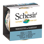 SCHESIR CAT LATTINA TONNO NASELLO JELLY GR 70 CF 12