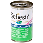 SCHESIR CAT LATTINA KITTEN POLLO ALOE  GR 140