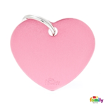 MYFAMILY CUORE L ALLUMINIO ROSA BASIC