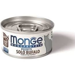 MONGE CAT LATTINA PEZZETTI MONOPROTEICO BUFALO GR 80