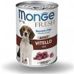 MONGE DOG LATTINA FRESH ADULT VITELLO GR 400