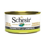 SCHESIR CAT LATTINA 7273 TONNO LAMPUGA GELATINA NATURALE GR 85