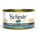 SCHESIR CAT LATTINA TONNO RICCIOLA JELLY GR 70 CF 12