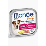 MONGE DOG VASCHETTA FRUIT MAIALE ANANAS GR 100
