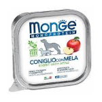 MONGE DOG VASCHETTA MONOPROTEIN GRAIN FREE CONIGLIO MELA GR 150