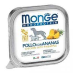 MONGE DOG VASCHETTA MONOPROTEIN GRAIN FREE POLLO ANANAS GR 150