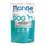 MONGE DOG BUSTA GRILL MERLUZZO GR 100