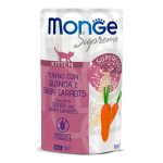 MONGE SUPREME BUSTA KITTEN TONNO QUINOA CAROTE GR 80