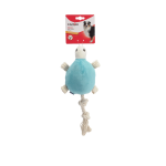 CAMON AH003/A GIOCO Cane - Peluche Tartaruga,  c/Squeaker e corda, 30cm - 3p