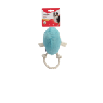 CAMON AH003/B GIOCO Cane - Peluche Balena,  c/Squeaker e corda, 25cm - 3p