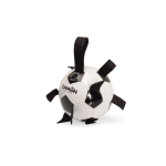 CAMON AD0531 PALLA da Calcio x Cani, in PU Leather -  Misura 5 - con prese in poliestere,  Nero/Bianco - 4p