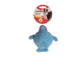 CAMON AH052 GIOCO cane in poliestere c/squeaker, tre soggetti, squaletti, diam. 9cm -