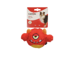 CAMON AH4206 GIOCO Cane in poliestere c/squeaker, Monster size M Rosso, diam. 12cm