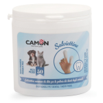 CAMON LA095/B SALVIETTINE da dito per pulizia DENTI (50p)
