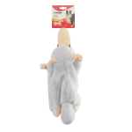 CAMON AH4170 GIOCO cane in poliestere due soggetti, Mucca e Bradipo c/squeaker e frusciante, approx. 32cm