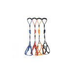 CAMON DC004/C Kit Pett.25mm+Guinz.corda 12x1200mm- Reflex- Nero/Blu/Salmone/Aran.-4p