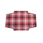 LEOPET TELO RICAMBIO BRANDINA FISSA SCOZZESE ROSSO, 60x100 cm
