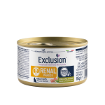 EXCLUSION CAT UMIDO LATTINA DIET RENAL MAIALE PISELLI FASE 2 GR 85