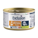 EXCLUSION CAT UMIDO LATTINA DIET URINARY STRESS MAIALE E PISELLI GR 85