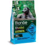 MONGE BWILD GRAIN FREE M/M ADULT ACCIUGHE PATATE PISELLI KG 2,5