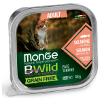 MONGE CAT BWILD VAS SALMONE GR 100