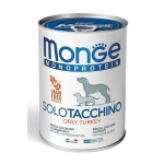 MONGE DOG UMIDO LATTINA SOLO TACCHINO GR 400