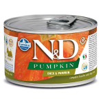 FARMINA N&D DOG UMIDO LATTINA 315 PUMPKIN ZUCCA ANATRA GR 140