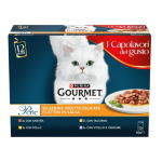 Gourmet Perle Multipack Anatra Pollo Tacchino Vitello Pz 12 Gr 85 - immagine 2