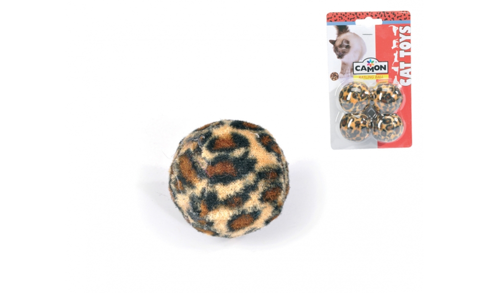 Camon Ag018/e G.gatto Palline Leo.4cm(4p)12c
