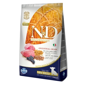 Farmina N&d Dog Secco Puppy Mini Ancestral Agnello Mirtillo - GR 800