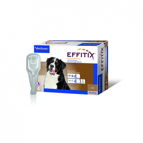 Virbac Effitix 4 Pip 40-60 Kg