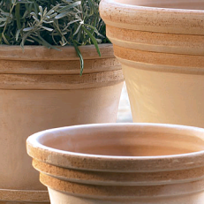 Telcom Vaso Terracotta Diametro 60 Conico