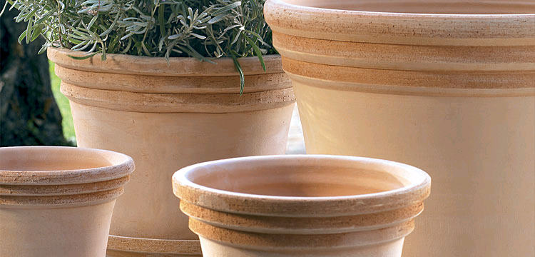 Telcom Vaso Terracotta Diametro 60 Conico