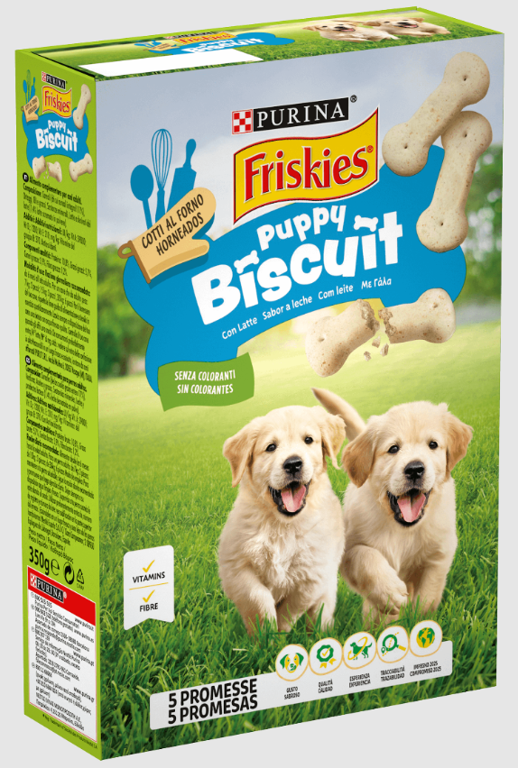 Friskies Puppy Biscuit Latte Gr 350