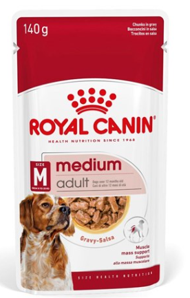 Royal Canin Dog Umido Busta Adult Medium Gr 140