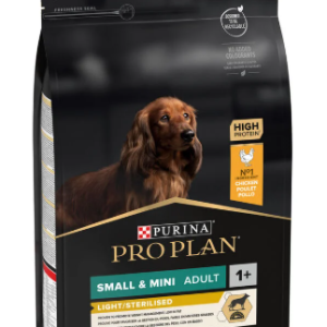 Proplan Dog Secco Adult Small/mini Light Sterilised Optiweight Kg 3