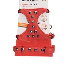 Camon Dc104/b Pet+guinz Similp. C/borchie 15x1200 Red Tg. M