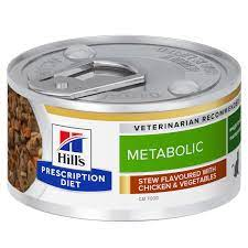 Hill's Cat Umido Prescription Diet Lattina Metabolic Pollo Stew Gr 82