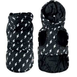Gimdog Cappottino Bolt 25 Cm Nero