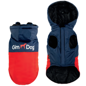 Gimdog Cappottino Crew 55 Cm Blu/rosso