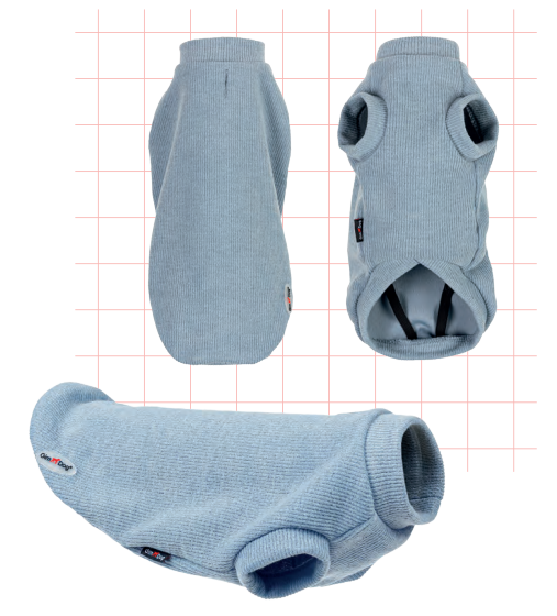 Gimdog Maglioncino Hipster 30 Cm Sky Blue
