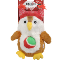 Camon Ah9365 Gioco Cane - Gufo Con Palla Da Tennis, Approx.27cm - 2p