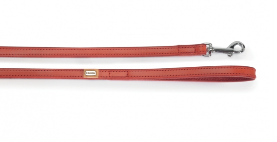 Camon Da096/f Guinz. Cuoio Foderato Sint. Cucito C/finiture Cuoio Rosso - 20x1000mm