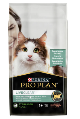 Proplan Cat Secco Liveclear Sterilized Salmone Kg 1,4
