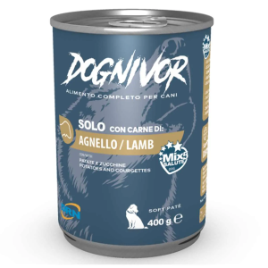 Drn Dog Dognivor Umido Lattina Agnello Gr 400