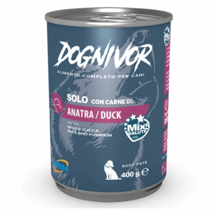 Drn Dog Dognivor Umido Lattina Anatra Gr 400