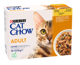 Tonus Cat Chow Pollo Zucchine Multipack 10x85 Gr