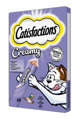 Catisfactions Creamy Anatra 4 X Gr 10